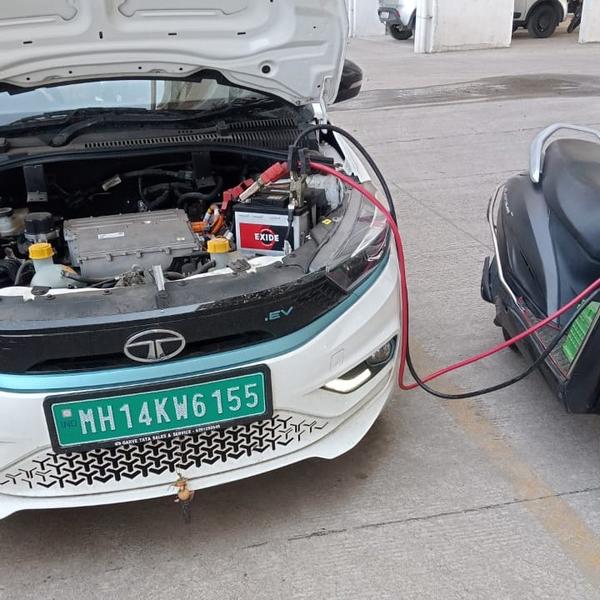 #Car Battery Jump Start S