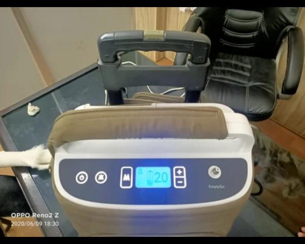 pneumonia recovery oxygen supp