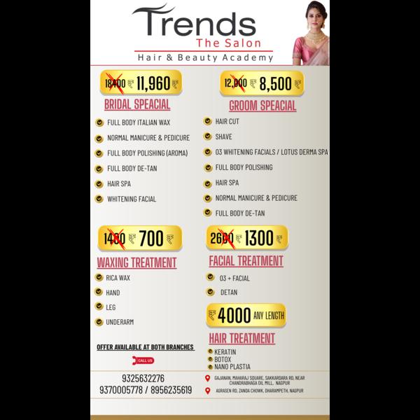 TRENDS THE SALON – DHARAMPETH (ZENDA CHO