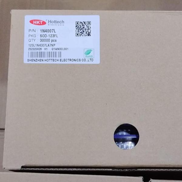 PART = 1N4007L - HOTTECH9004223161PACKAGE - SOD
