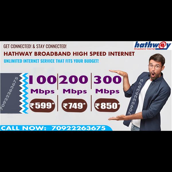 best hathway broadband plan fo