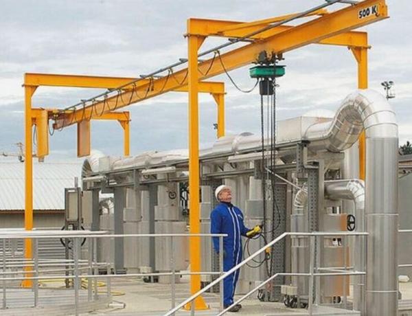 Efficient movement of materials along a fixed rout