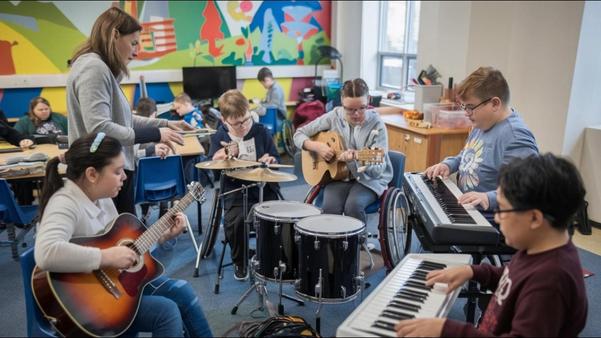 Searching for music class