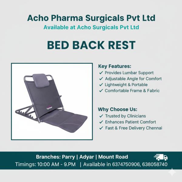 bed back rest in adyar , bed b