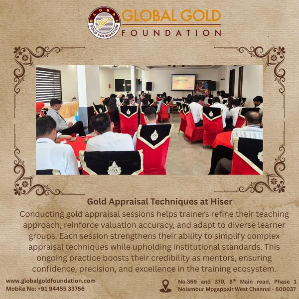 gold appraisal certification c