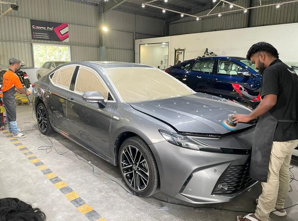 toyota hyryder paint correctio