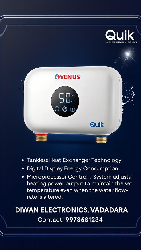Why Choose VENUS Quik? ✔