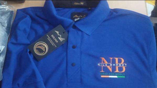 Machine embroidery logo design