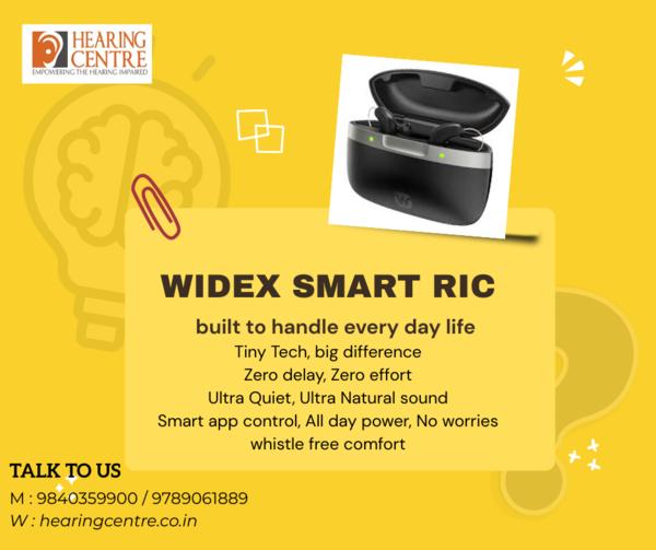 The Widex Smart RIC is designe