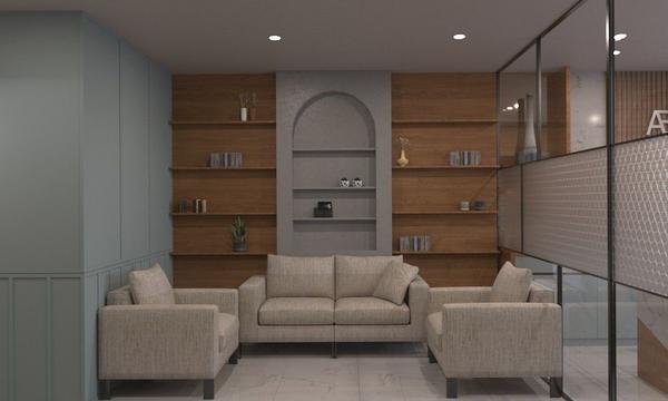 professional showroom interior