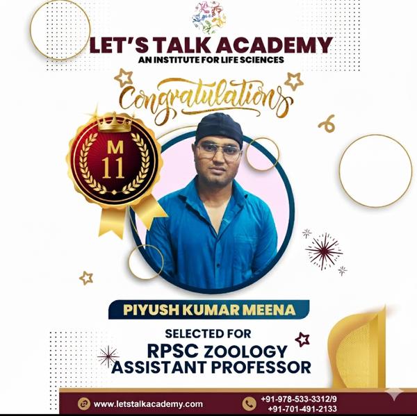 Congratulations to Piyush