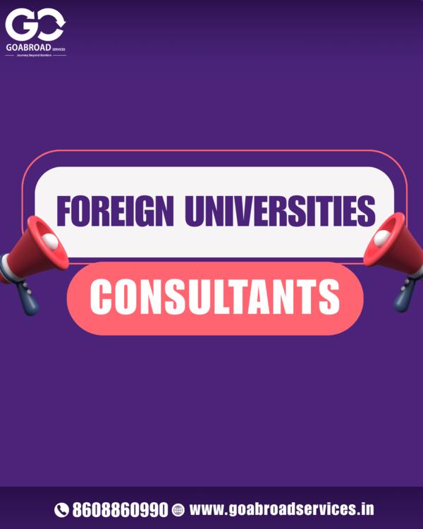 foreign admission consultants 