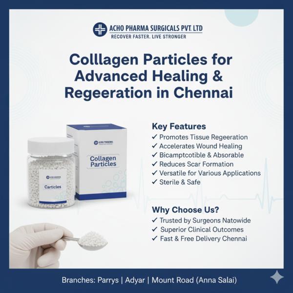 collagen particles in poonamal