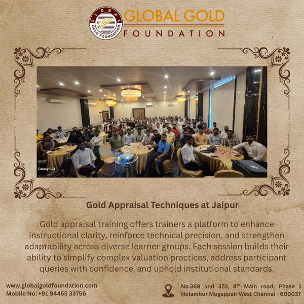 certified gold appraiser train