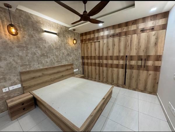 Bed room with combination