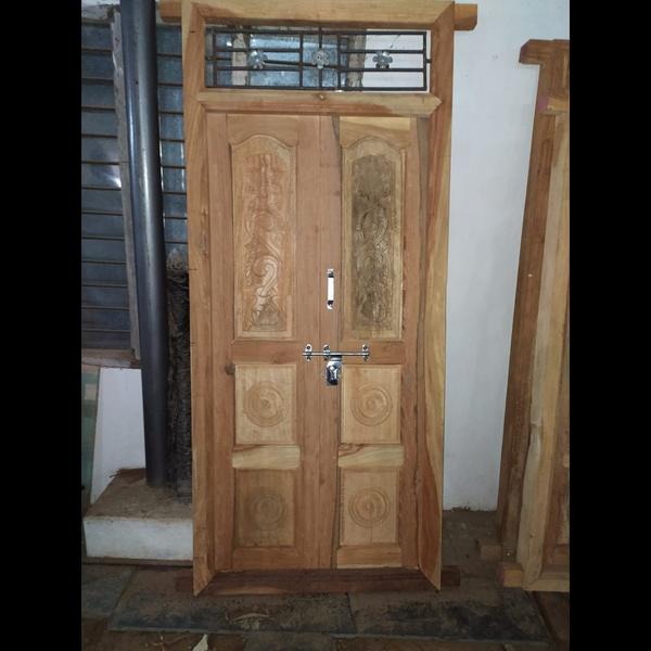 double wooden doors ammapettai