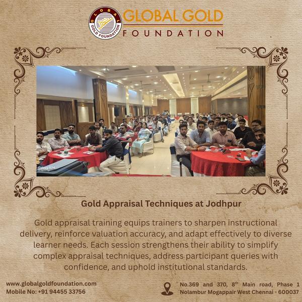 certified gold appraiser train
