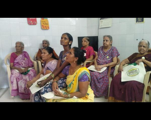 well treated old age home in s