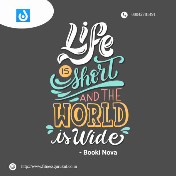 Life's journey is a canvas, an