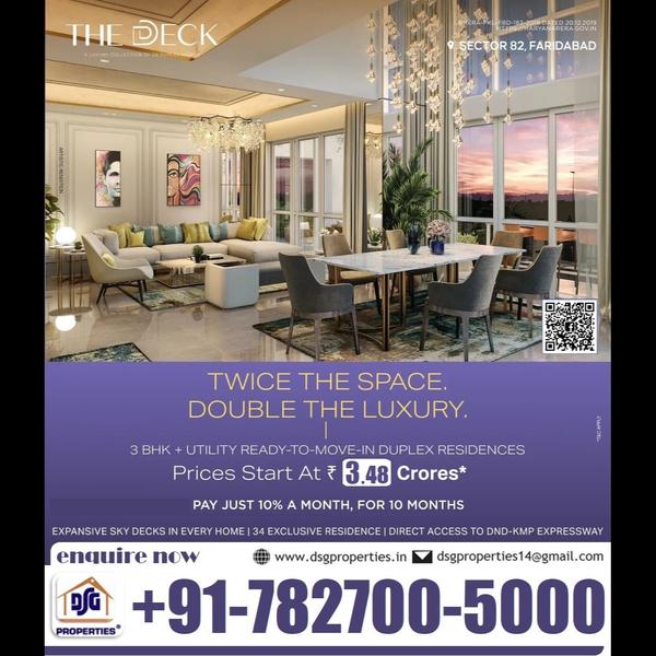 BPTP The Deck Faridabad first