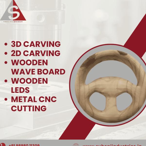 custom text carving services