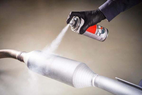 The silencer or exhaust system