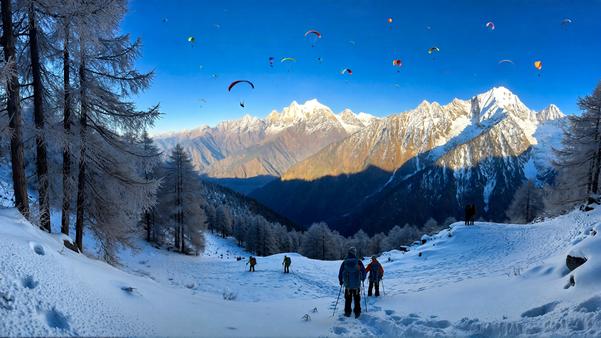 nepal mountain views and adven