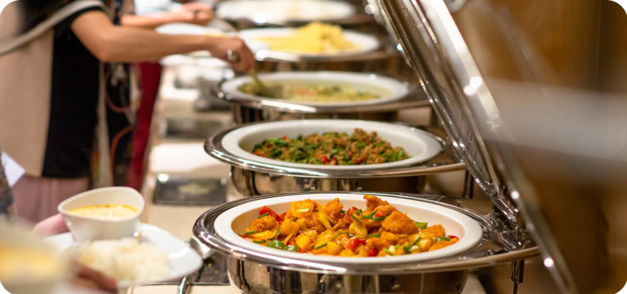 air conditioned banquet hall m