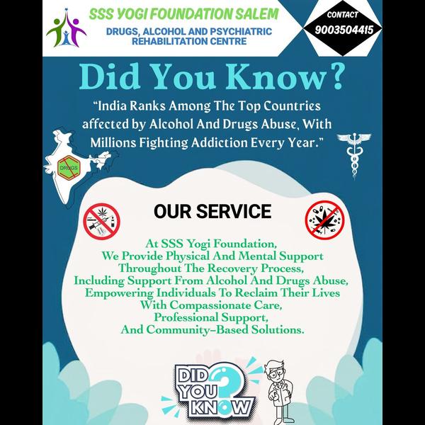 de addiction center rasipuram