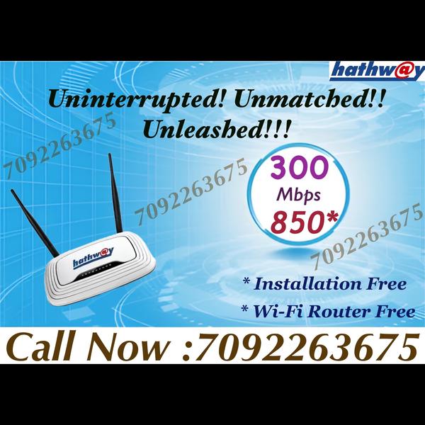 Hathway Unlimited Data Plan in