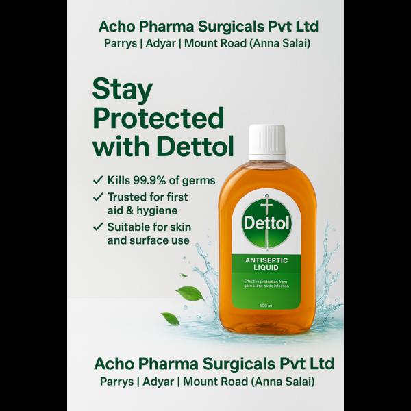 dettol antiseptics and disinfe