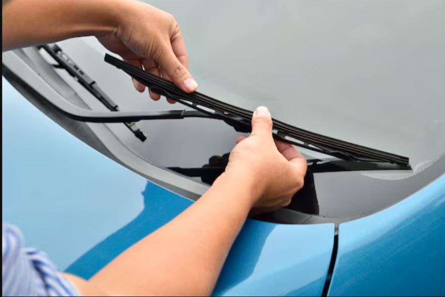 The wiper blades on your car p