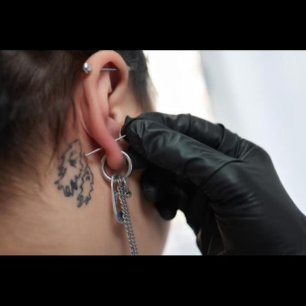 Sometimes a fresh piercing bec