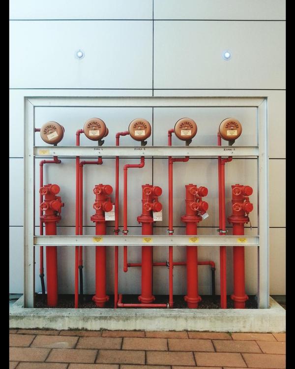 A Tube Fire Suppression System