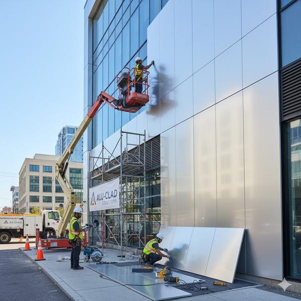 high quality acp facade materi