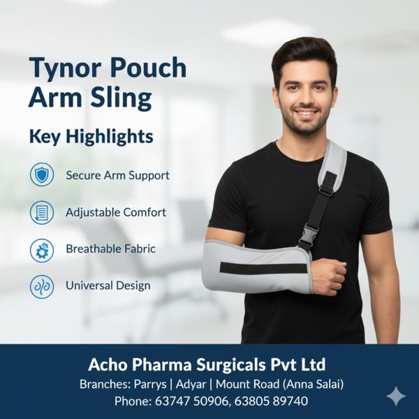 tynor pouch arm sling child ad