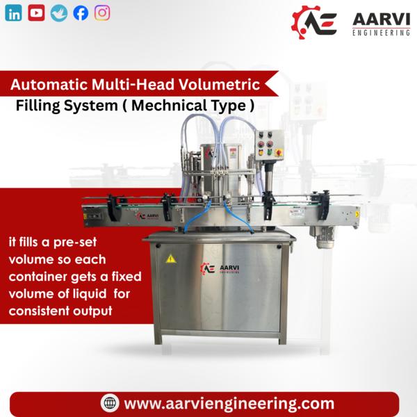 Automatic Multi Head Volumetric Filling System ( M