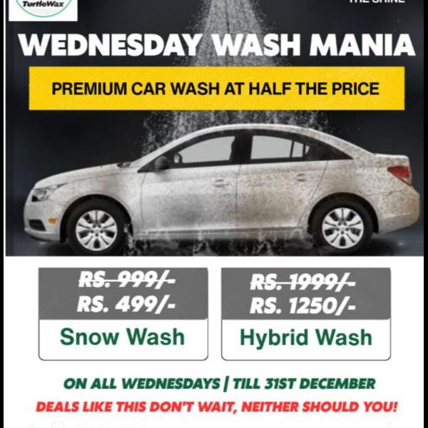 Snow Wash And Hybrid wash In M