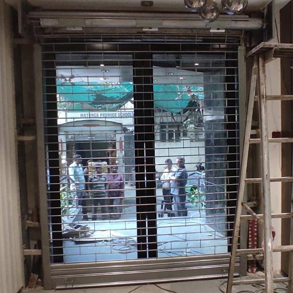 Disigner rolling grill shutter for balcony & lobby