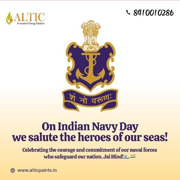 ⚓ Happy Indian Navy Day A heartfelt salute to the