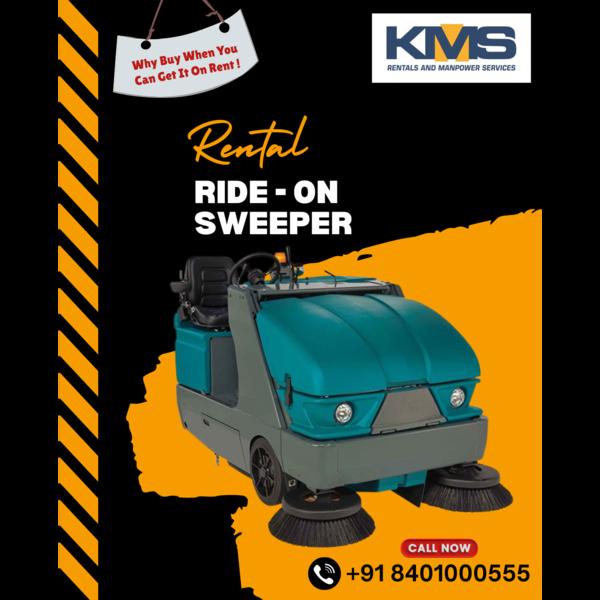 commercial floor sweeper renta