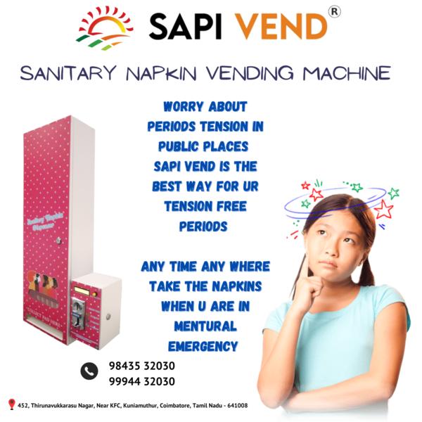 No more stress during periods in public places.W