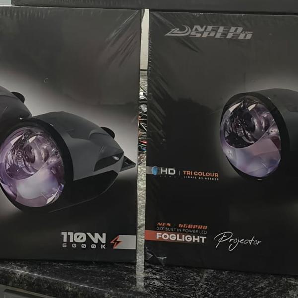 tri colour projector fog lamp