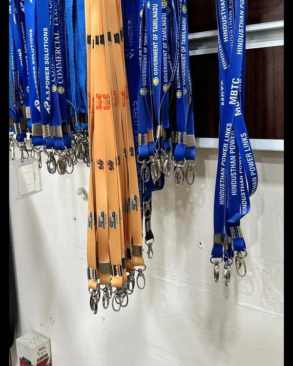 Our staff lanyards help employees carry ID cards, 