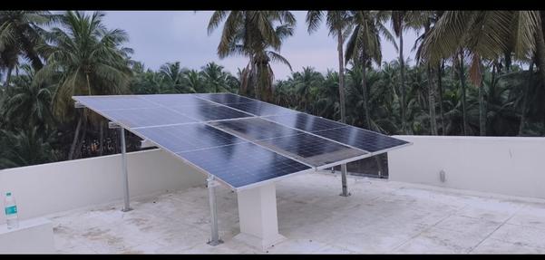 Proud to complete a high-efficiency 5kW Solar Powe