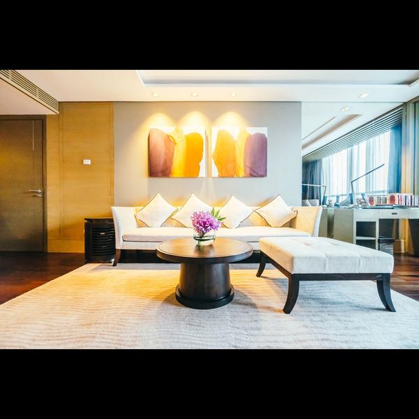 tv unit and living room interi