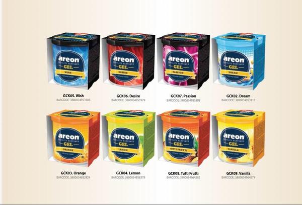 Areon gel can for cars, premium car perfumesfor f