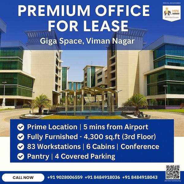 Premium Fully Furnished Office