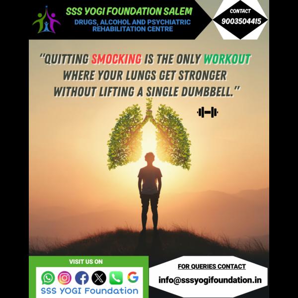 quit smoking and lung healing