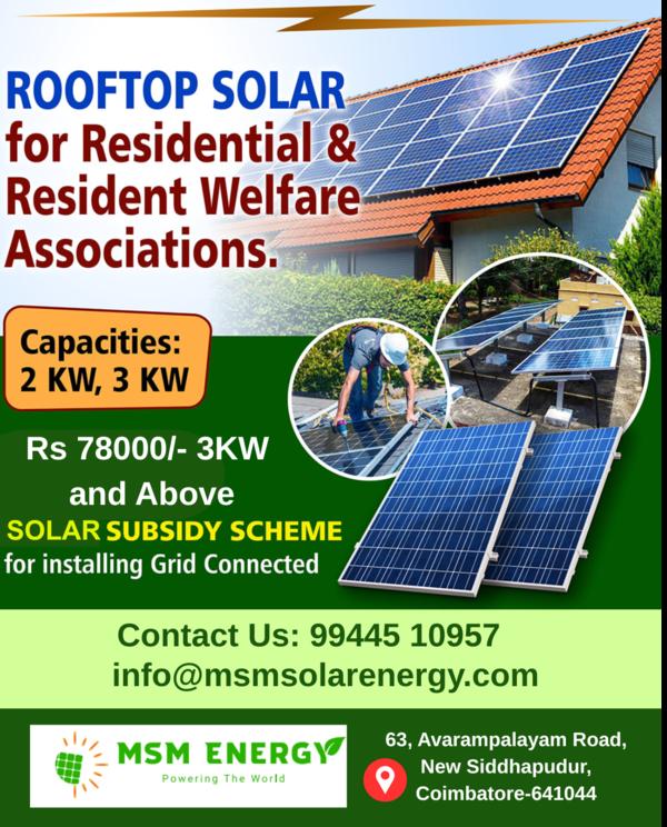 “Switch to solar and save more! “Government-approv